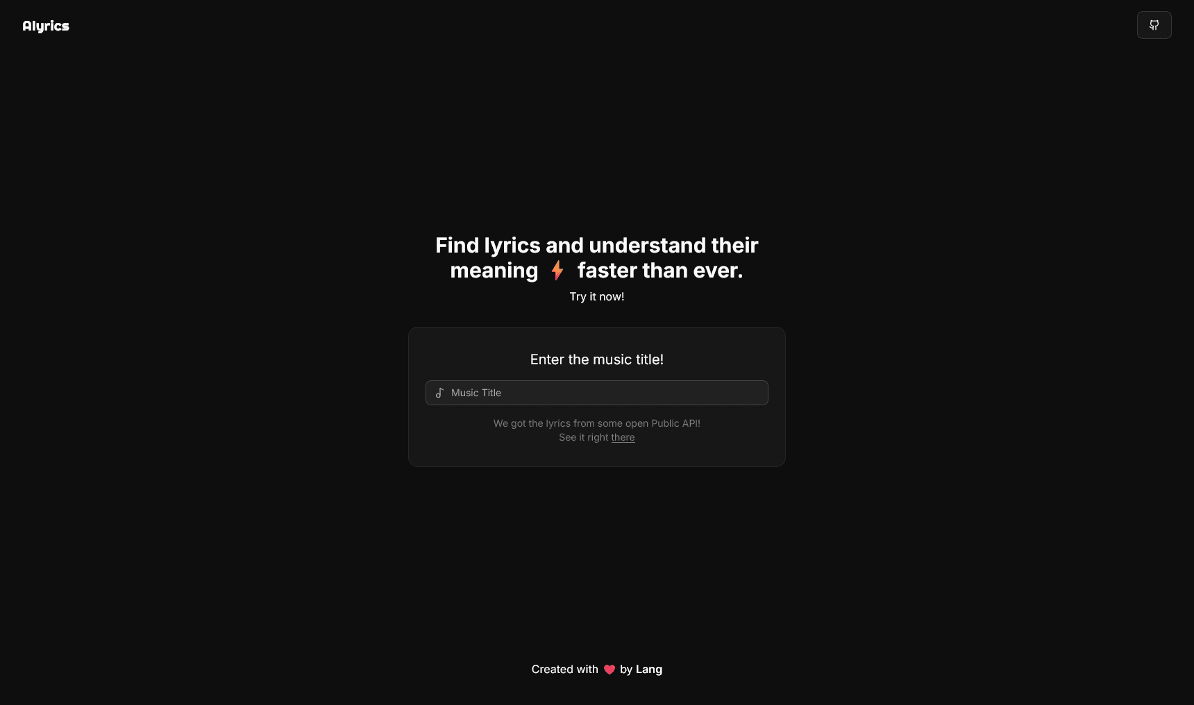 AIyrics